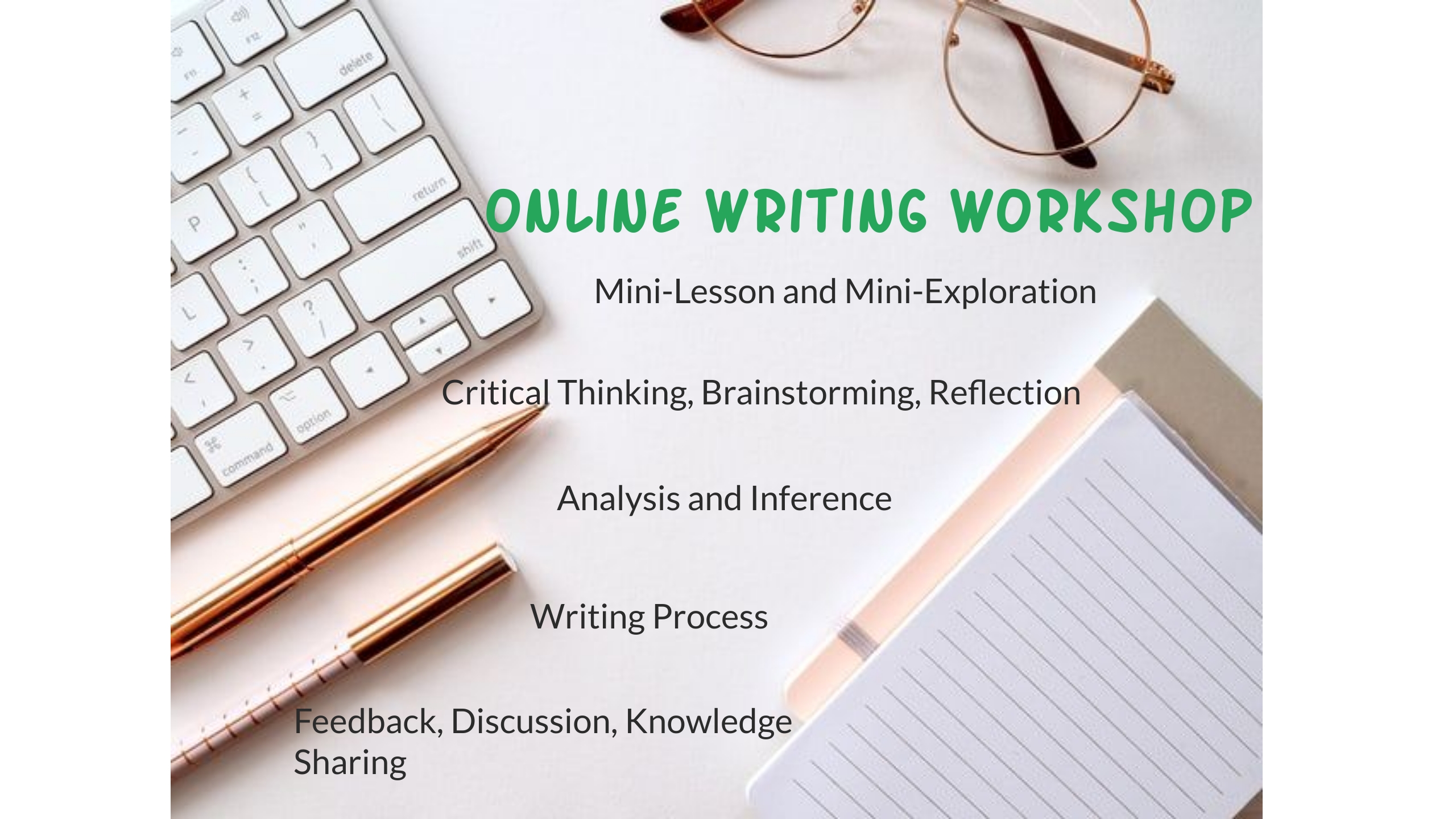 Online Writing Workshop: Free Prompts